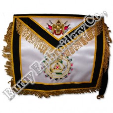 Regalia Golden Wire Bullion Golden Fringe Braid Aprons